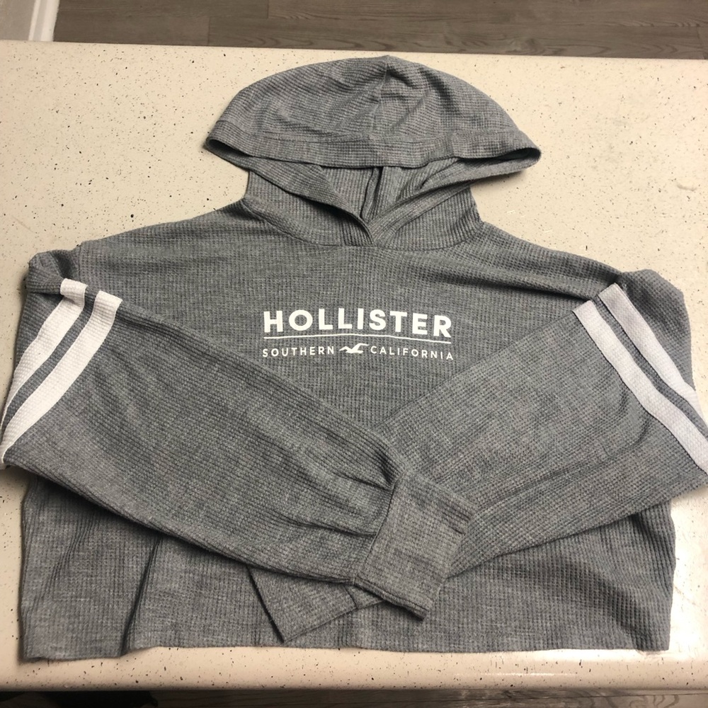 Hollister California Gray Sweat Shirt Size Small